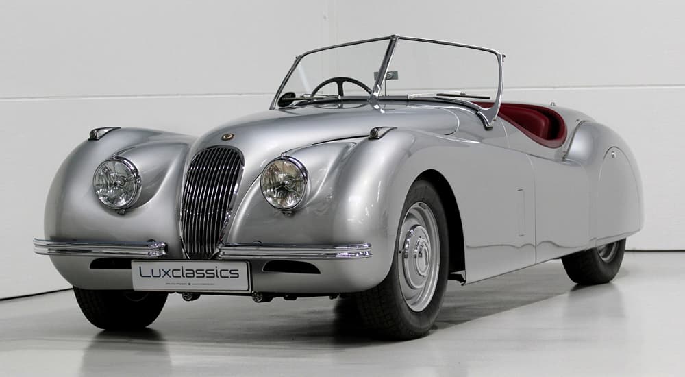 Retouch Lux Classics 1951 Jaguar Xk120 Roadster U134 Sold 